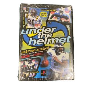 NFL Under The‎ Helmet -Extreme Action (DVD, 2001) Carter,  McNabb, Faulk, George